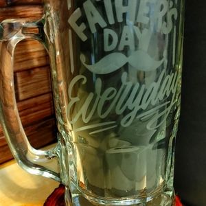 Father's Day stein custom made